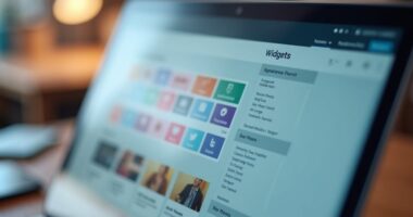 adding widgets to wordpress